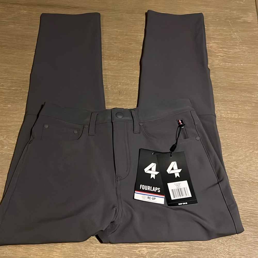 4Laps Evolve pants in graphite grey size 2